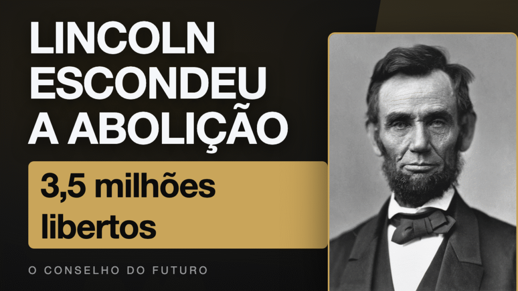 Lincoln e a Proclamação de Emancipação: a decisão que ficou um mês guardada na gaveta