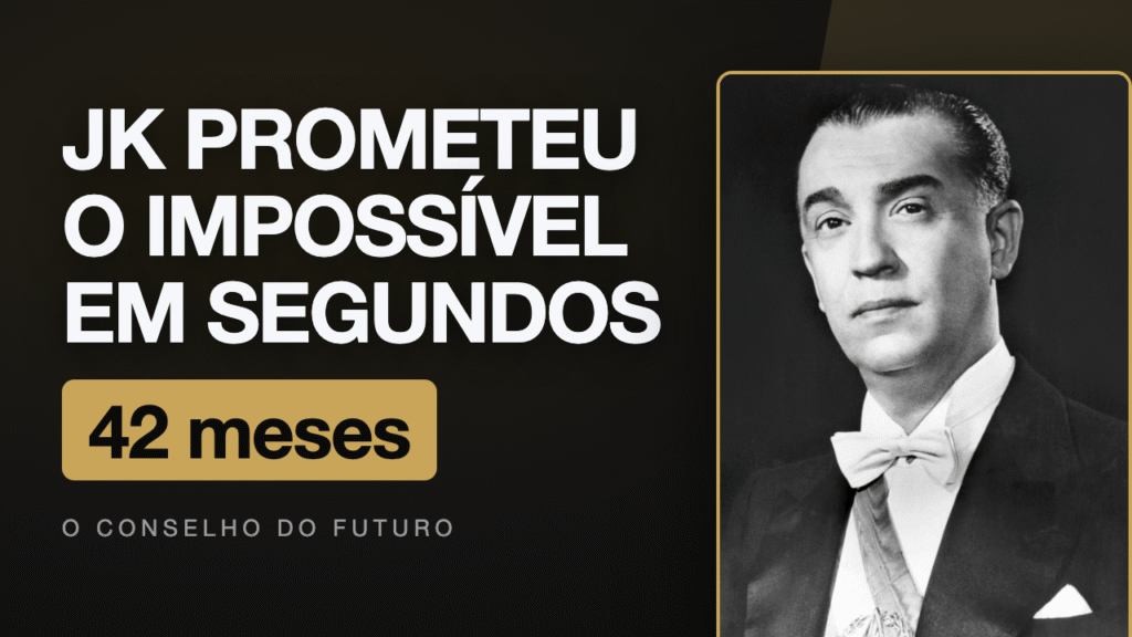 JK e Brasília: a promessa improvisada que custou US$ 1,5 bilhão e redesenhou o Brasil