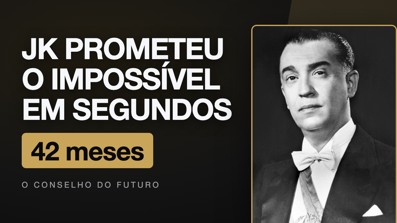 JK e Brasília: a promessa improvisada que custou US$ 1,5 bilhão e redesenhou o Brasil