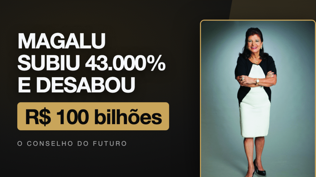 Magazine Luiza: a história da ação que subiu 43.000% e depois caiu mais de 90%