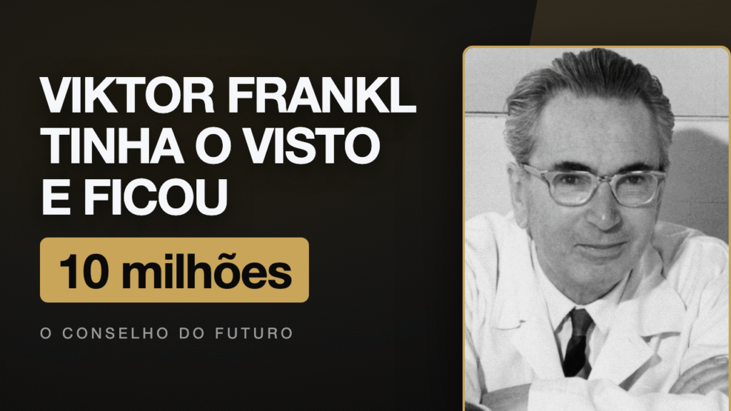 Viktor Frankl e a economia do propósito: como um livro escrito em um campo de concentração criou um mercado bilionário