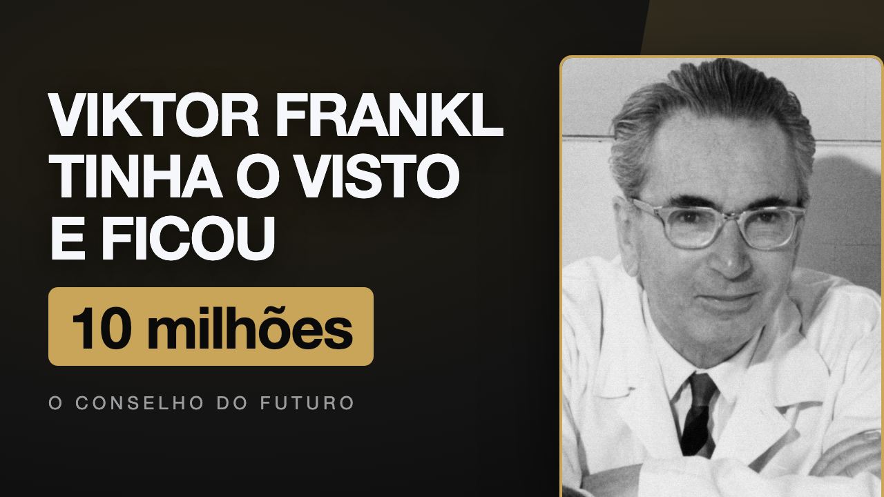 Viktor Frankl e a economia do propósito: como um livro escrito em um campo de concentração criou um mercado bilionário