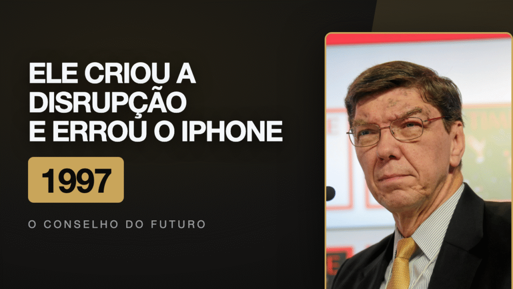 Clayton Christensen e a inovação disruptiva: o que é disrupção e por que o líder perde