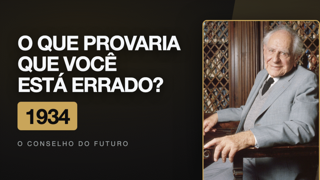 Karl Popper e a falseabilidade: o teste que separa ciência de achismo